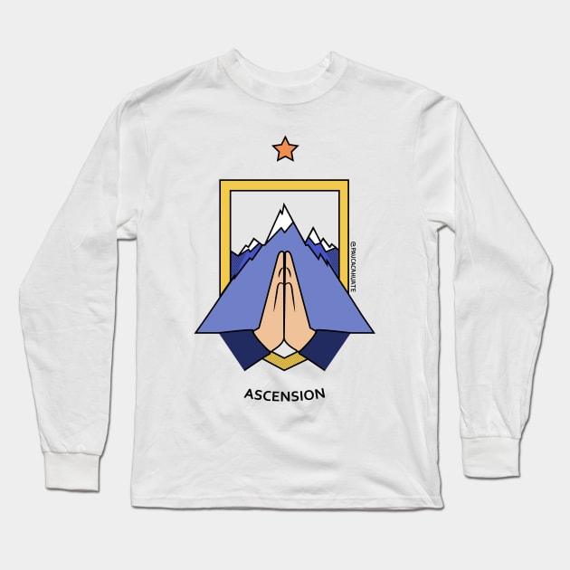 ASCENSION Long Sleeve T-Shirt by paucacahuate